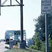 Highway 370 bridge near St. Louis, Missouri