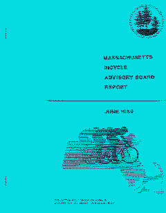 Cover of Massachusetts Bicycle Advisory Board Report